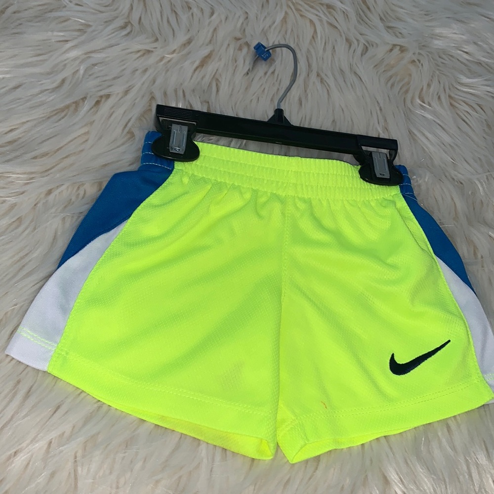 Neon Nike shorts